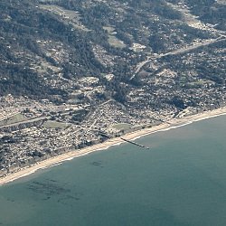 Aptos, California coastline