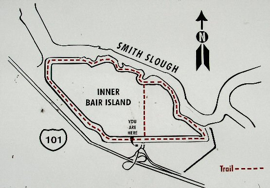 map of inner bair island