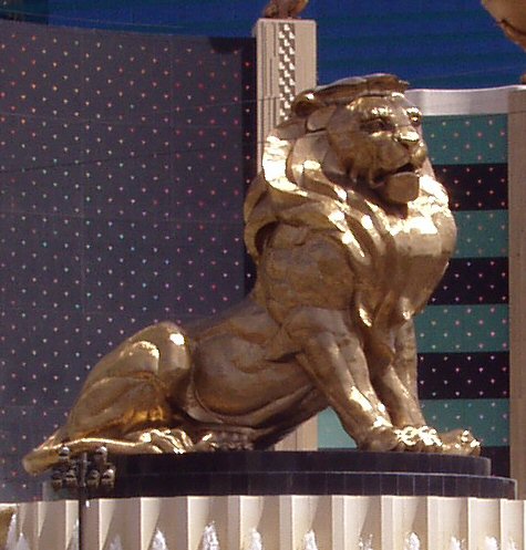 mgm lion at las vegas