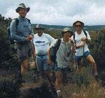 Hiking trail up Kilimanjaro